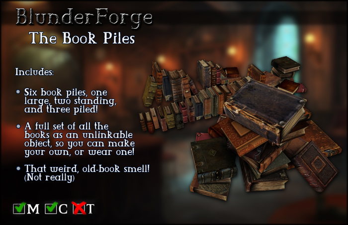 BlunderForge : The Book Piles v1.0
