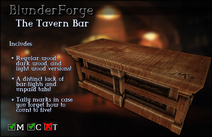 BlunderForge : Tavern Bar v1.0