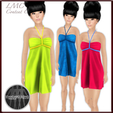 LMC Mesh Templates - Neckholder II - fully rigged summer dress