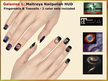 Bliensen + MaiTai - Galaxies Maitreya Nailpolish Applier HUD - Fingernails and Toenails