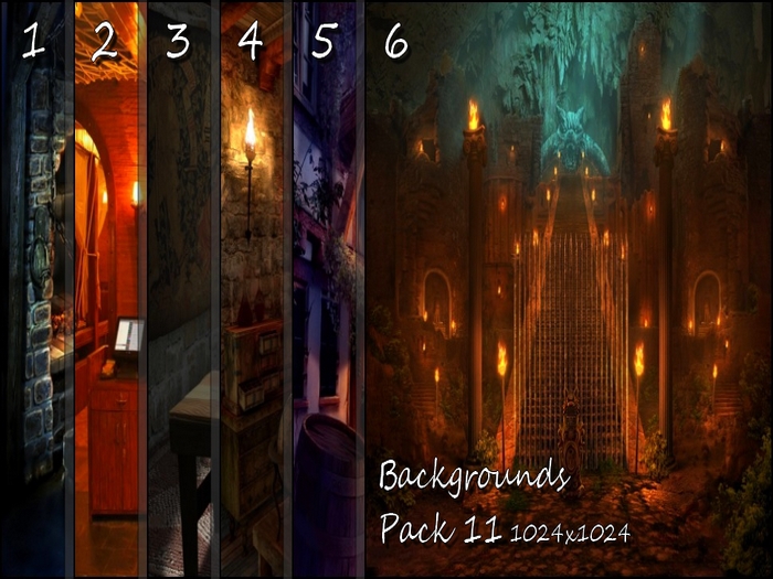 MONOMANIA - BackGrounds - Pack 11