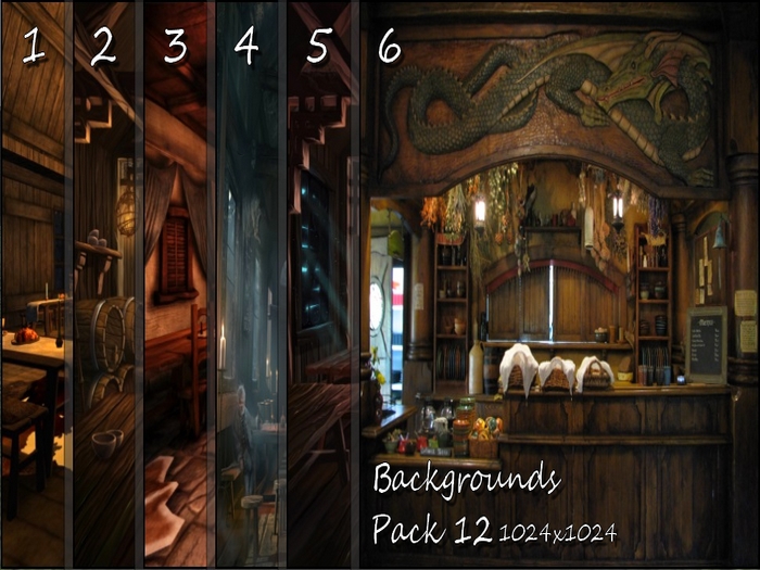 MONOMANIA - BackGrounds - Pack 12