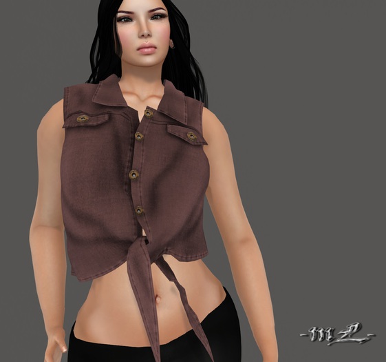 -mL- Dirty shirt  - Pink