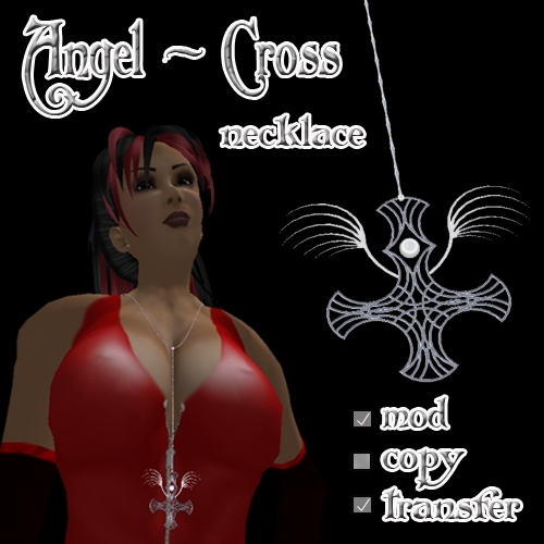 Angel - Cross Necklace