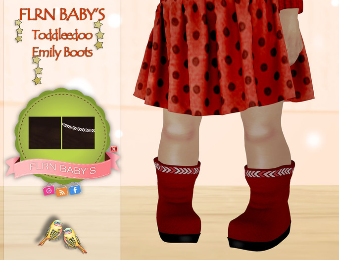 {FLRN Baby's} Emily Boots V2 Brown