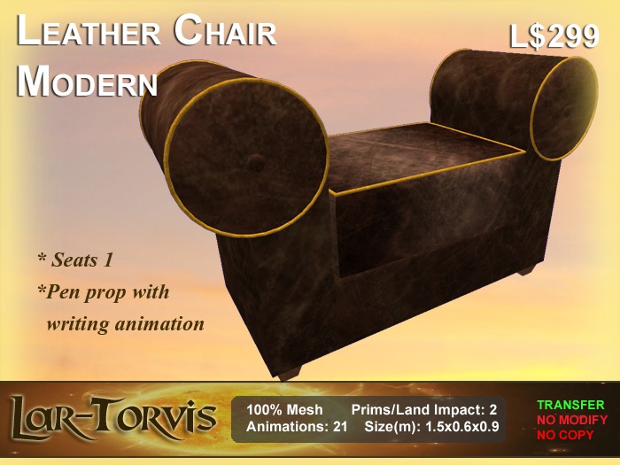 Leather Chair - Modern
