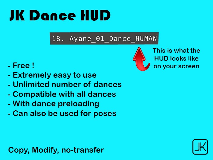 JK Dance HUD - boxed