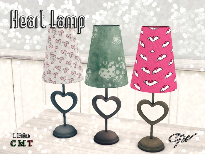 GW Heart Lamp
