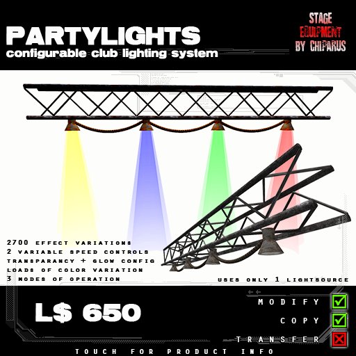 =CHIPARUS/SE= Partylights (Boxed)