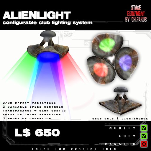=CHIPARUS/SE= Alienlight (Boxed)