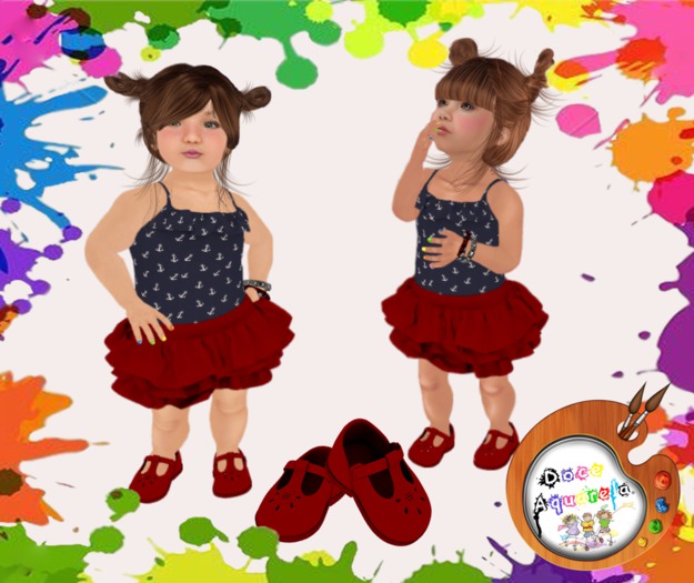 {**}DOCE AQUARELA{**} Sailor *Todlleedoo baby*
