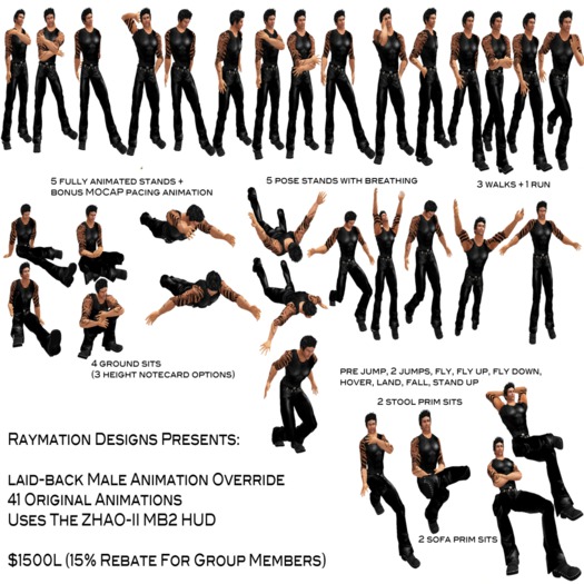 Laid Back Male AO - Complete