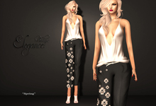 Elegance Boutique - Mesh Pants 2 Options - "Spring" - ALL  DEMO