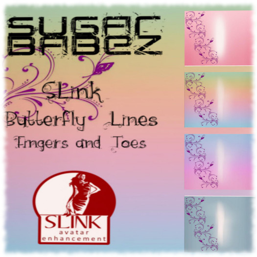SugarBabeZ~SLink Butterly lines Nail Applier