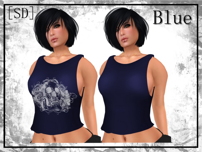 [SD] Ladies Mesh Tank Teal