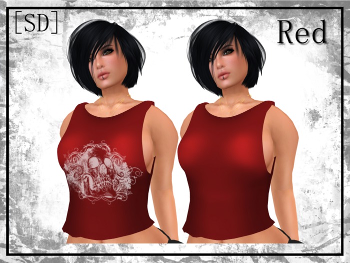 [SD] Ladies Mesh Tank Teal