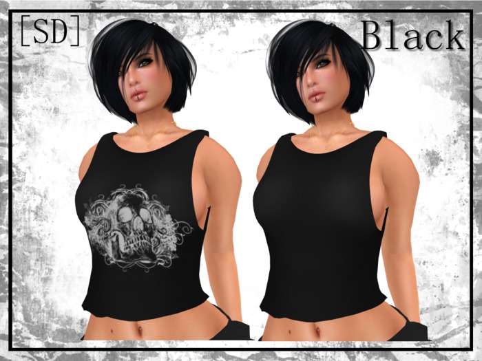 [SD] Ladies Mesh Tank Teal