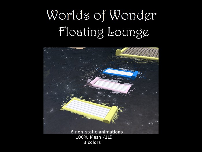 WoW Mesh Water Lounge  Animated