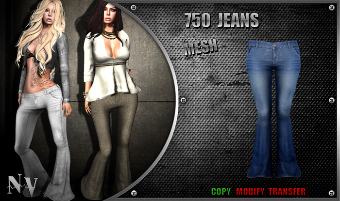 [NV] 750 Jeans -FATPACK-