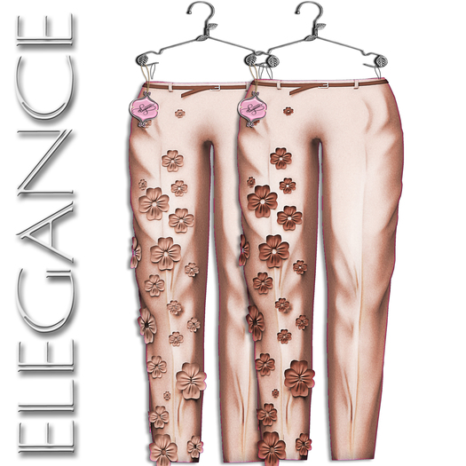 Elegance Boutique - Mesh Pants 2 Options - "Spring" - Sugar