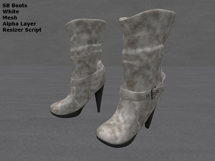 SB White Boots