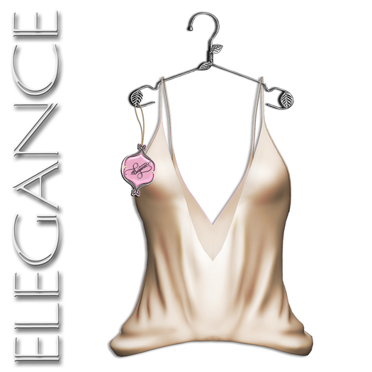 Elegance Boutique - Mesh Top - "Spring" - Beige