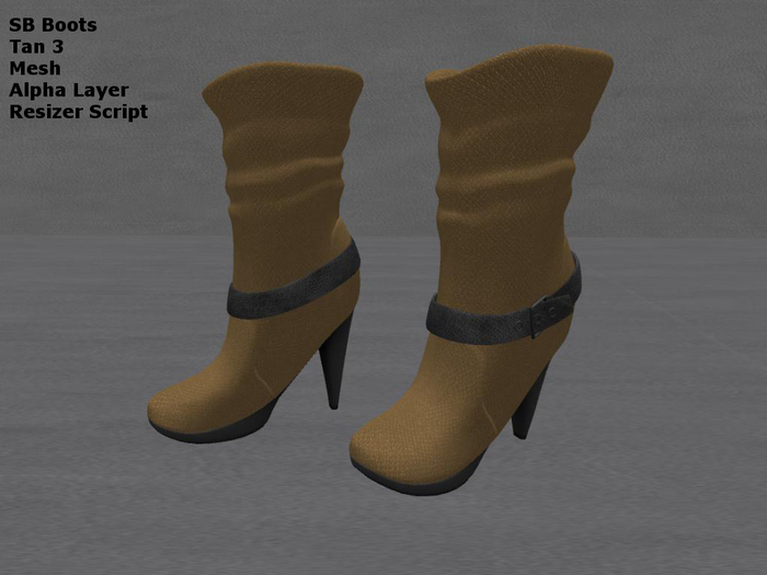 SB Tan 3 Boots