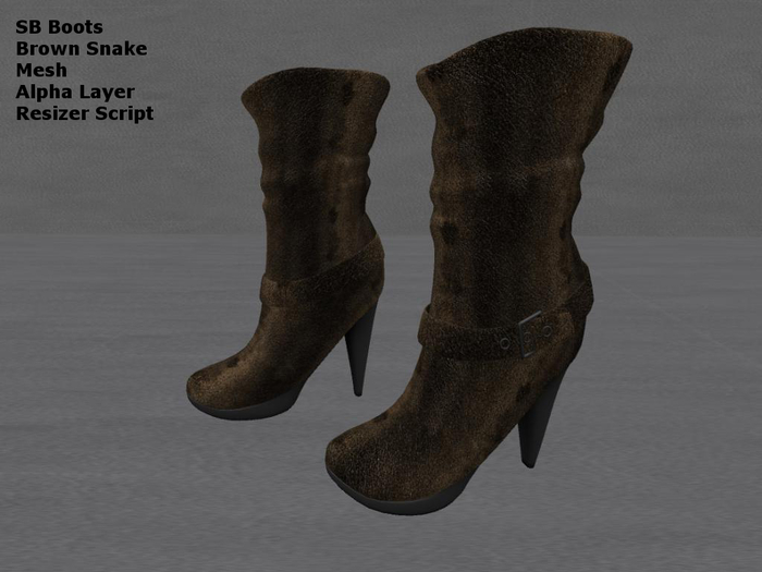 SB Brown Snake Boots