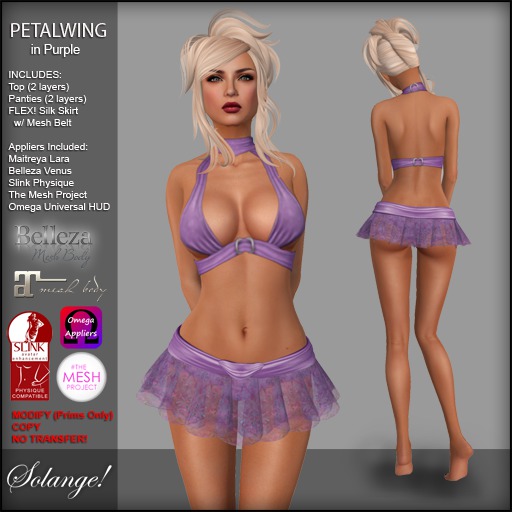 *Solange!* Petalwing - PURPLE