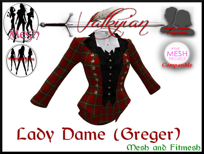 ~Valkyrian~ Campbell Double vested shirt