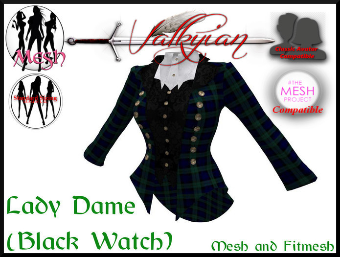 ~Valkyrian~  Lady Dame(Black watch) 