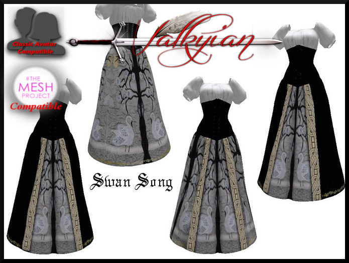 ~Valkyrian~ Swan Song Medieval Gowns