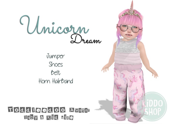 ~TheKiddoShop~ Unicorn Dream  BOXED