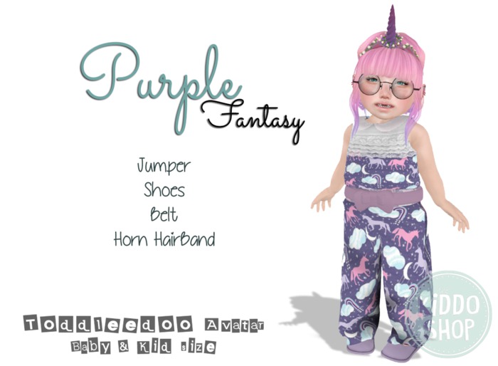 ~TheKiddoShop~ Purple Fantasy  BOXED