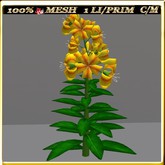 MESH TIGER LILY FLOWERS  (1 LI / Prim)