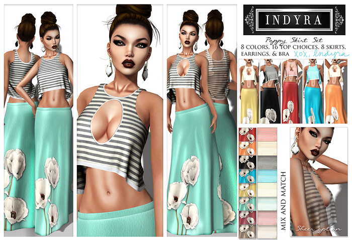 {Indyra Classics} Poppy Fatpack