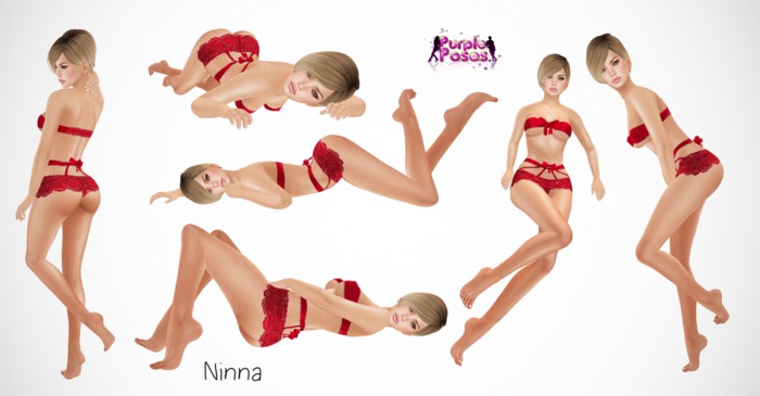 PURPLE POSES NINNA - Model Poses
