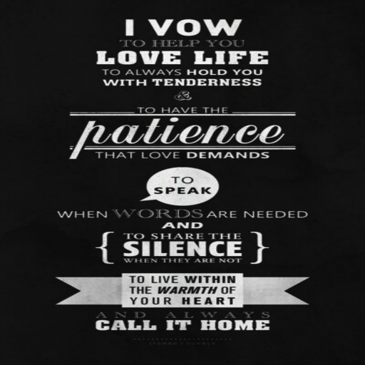 I Vow....