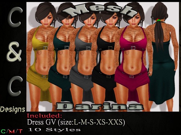 C&C Mesh Darina (10 Styles) DEMO