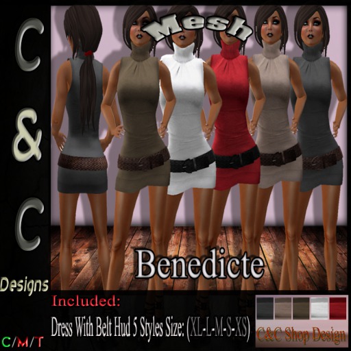 C&C Mesh Benedicte Hud 5 Styles (Demo)