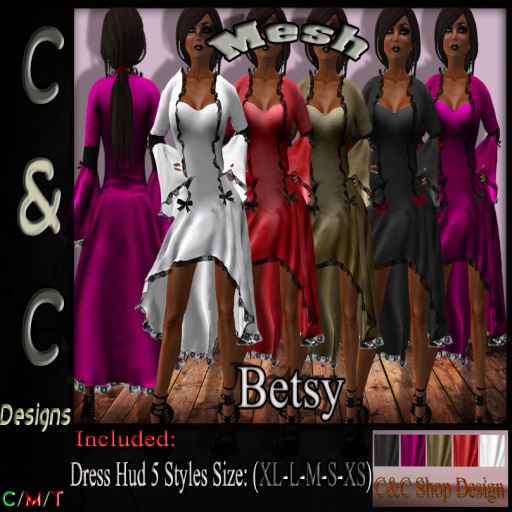 C&C Mesh Betsy Hud 5 Styles