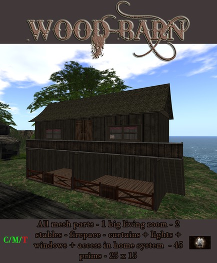 Wood barn