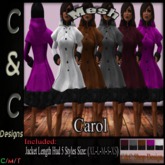 Promo !!! C&C Mesh Carol Hud 5 Styles Promo !!! Only 25 L$ !!!