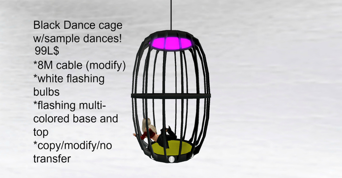 Dance cage - BLACK