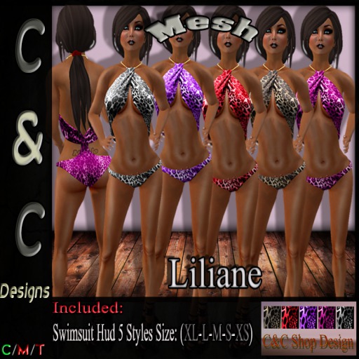 C&C Mesh Liliane Hud 5 Styles (Demo)