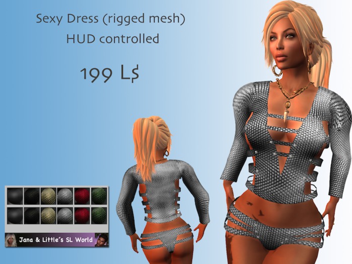 Sexy Dress (rigged mesh)