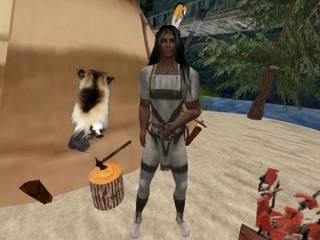 Second Life Marketplace - Native Indian Man Outfit - Tan