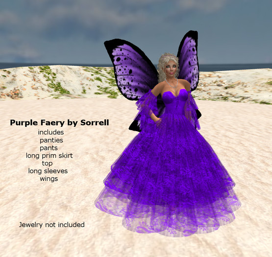 *Purple Faery by Sorrell