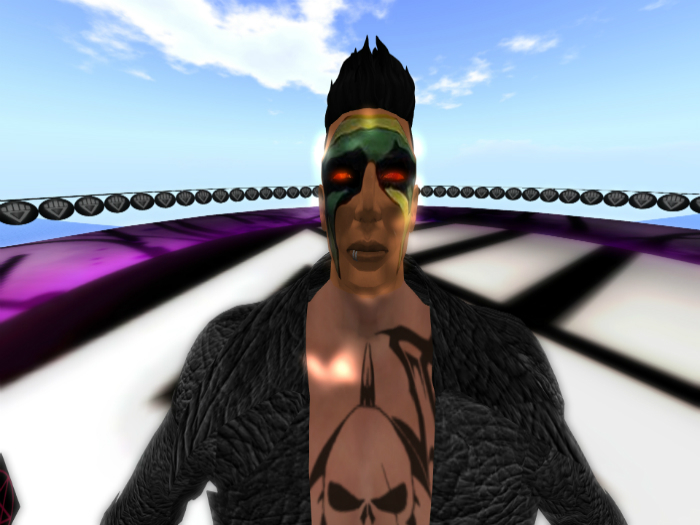 Dark Green Face Paint