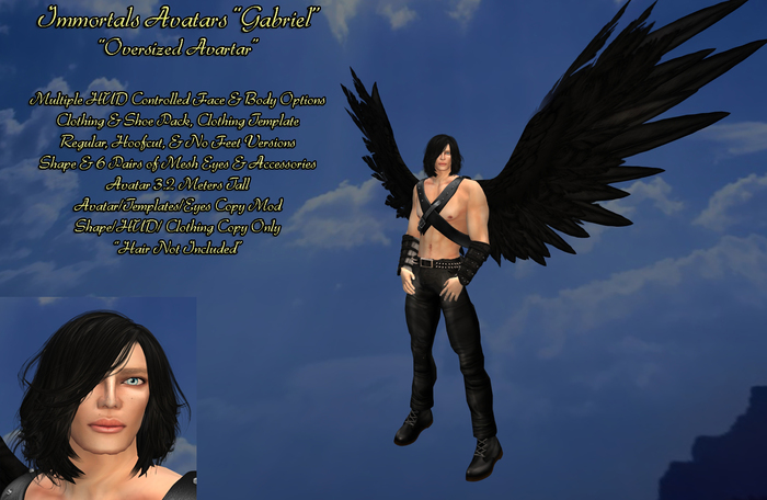 IMMORTALS OVERSIZED COMPLETE AVATAR